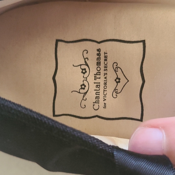 Vintage Chantal Thomass for Victoria's Secret Ballerina Slippers - Picture 2 of 9